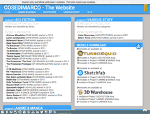 Tablet Screenshot of cosedimarco.com